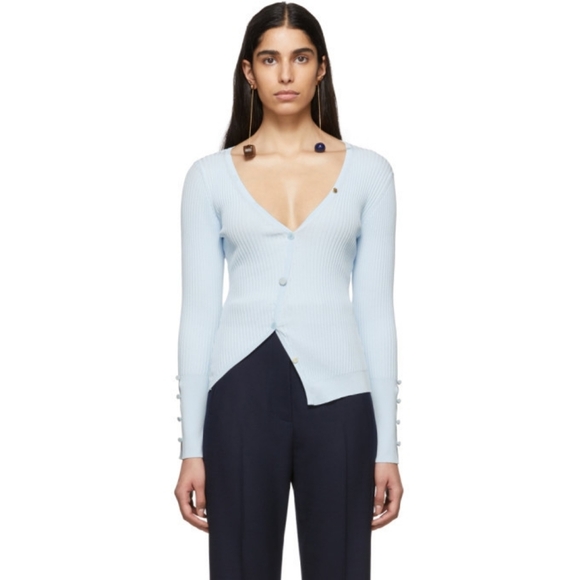 Brand NWOT Jacquemus Le Cardigan Tordu - Picture 1 of 5